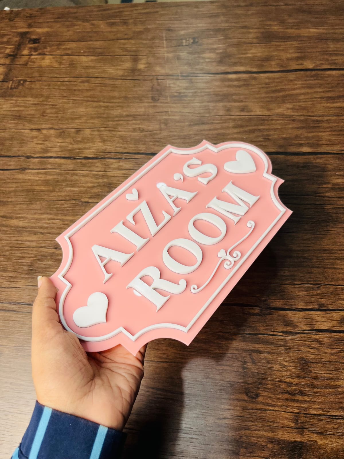 Custom Acrylic Door Name Plate