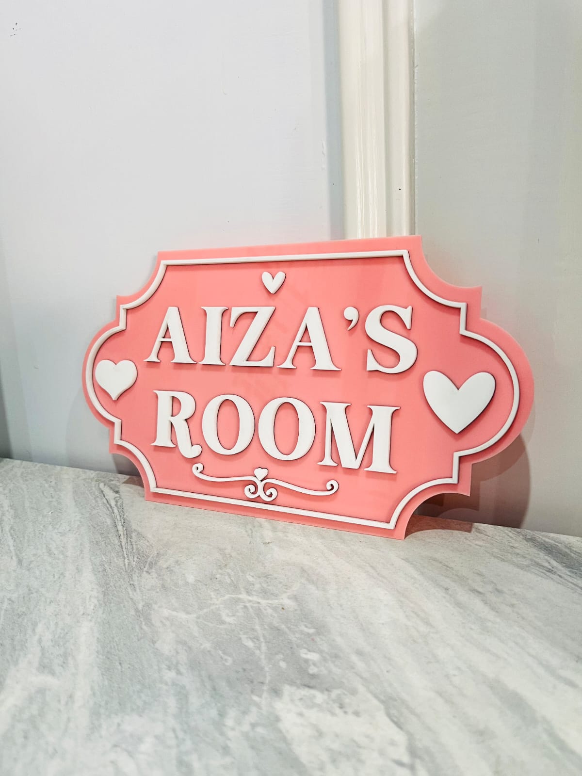 Custom Acrylic Door Name Plate