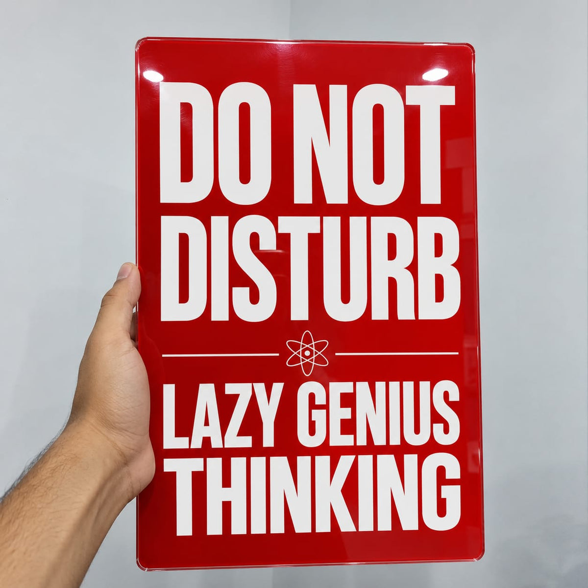 Do Not Disturb Acrylic Sign