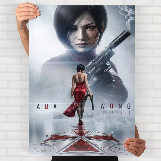 Ada Wong Resident Evil Poster | Gaming Wall Art - Posters