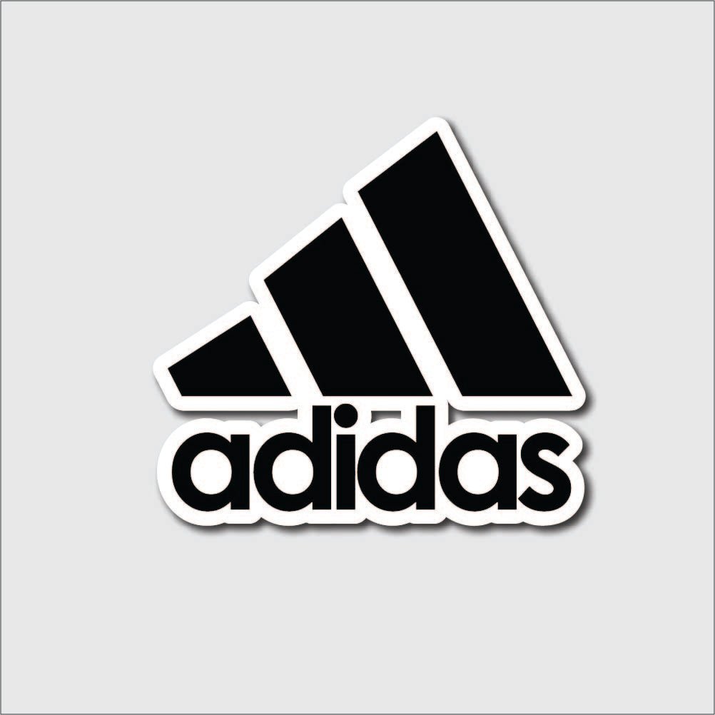 Adidas Logo Sticker - sticker