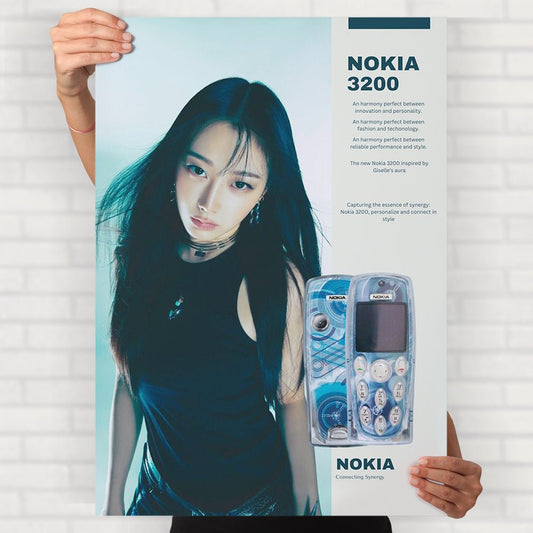 Aespa Nokia Graphic Poster - Posters