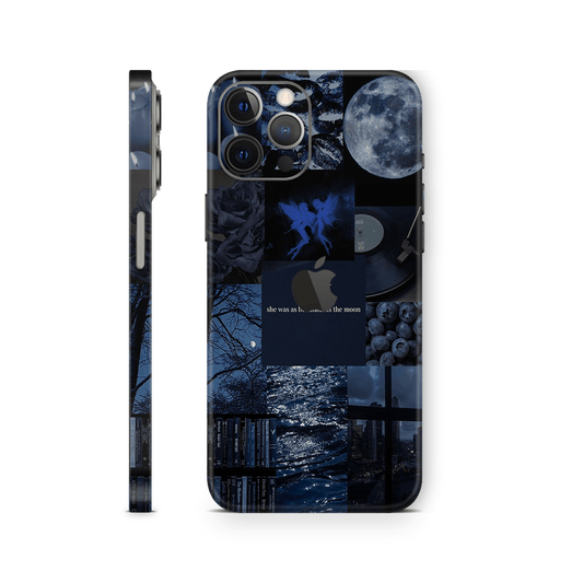 Aesthetic Blue iPhone Skin - phone skin