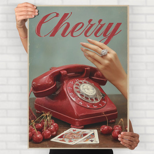 Aesthetic Cherry Poster - Posters