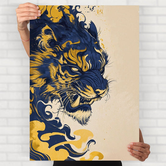 Aesthetic Lion Poster - Posters