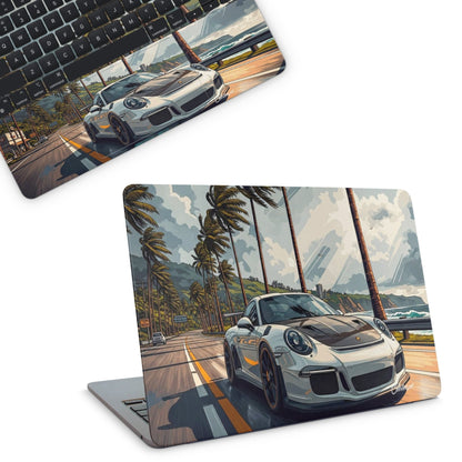 Aesthetic Porsche Macbook Skin - macbook skins
