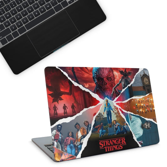 Aesthetic Stranger Things Laptop Skin - laptop skins
