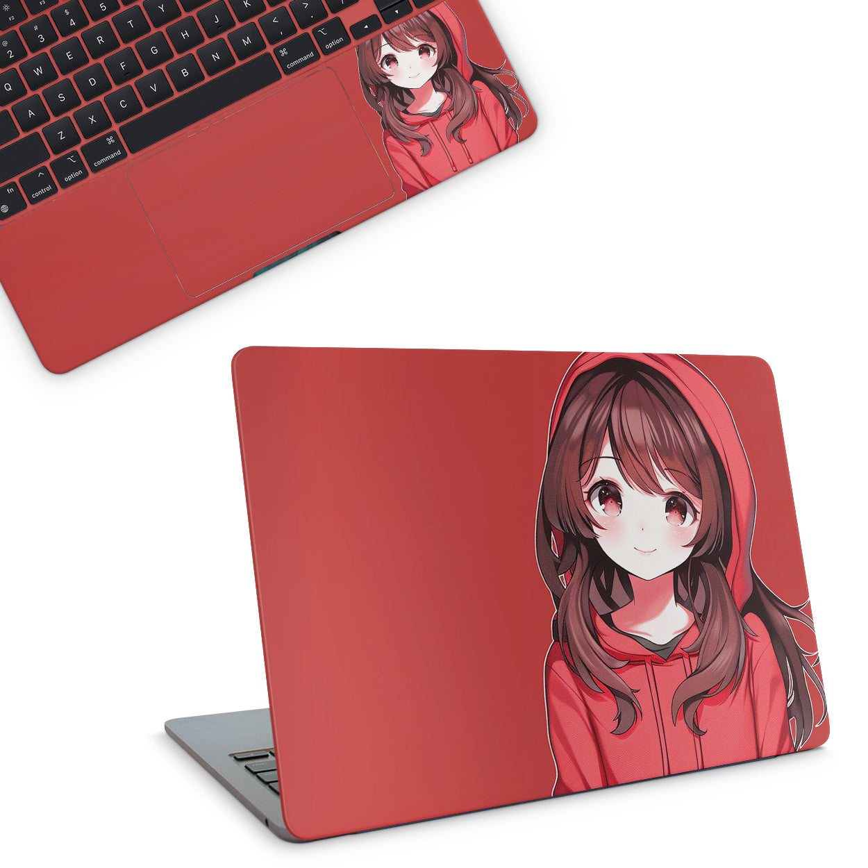 Cute Anime Girl Macbook Skin