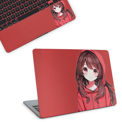 Cute Anime Girl Macbook Skin