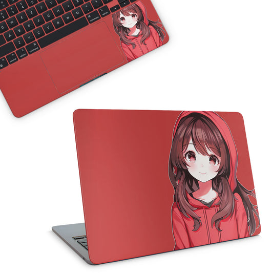 Cute Anime Girl Macbook Skin