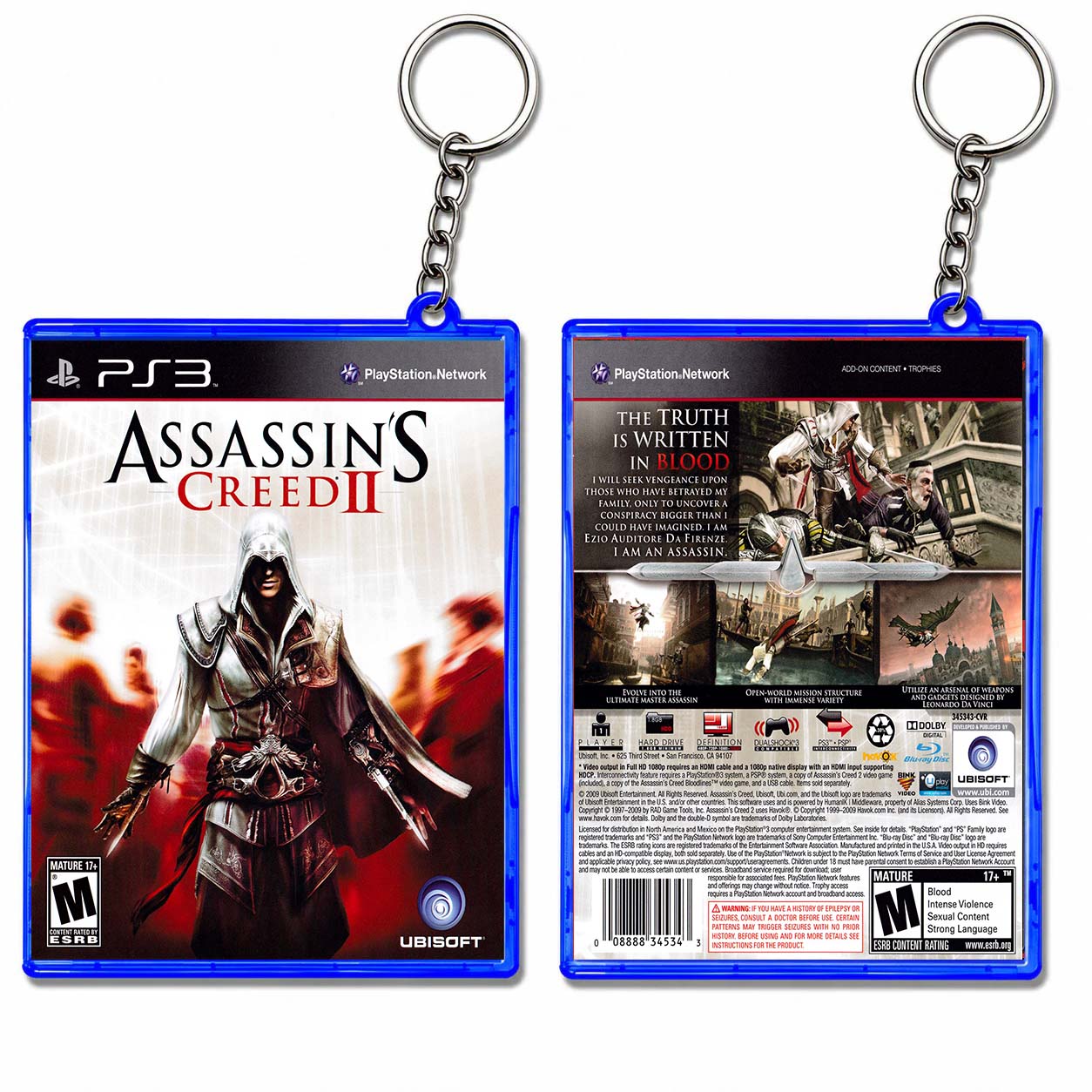 Assassin’s Creed II Keychain - Keychains