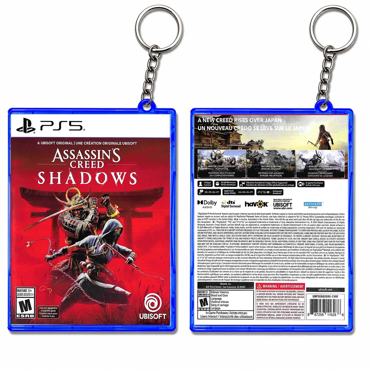 Assassin’s Creed Shadows Keychain - Keychains