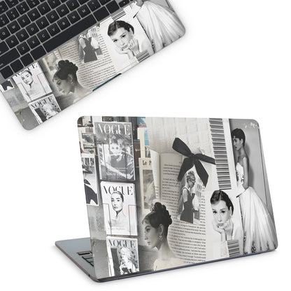 Audrey Hepburn Laptop Skin - laptop skins
