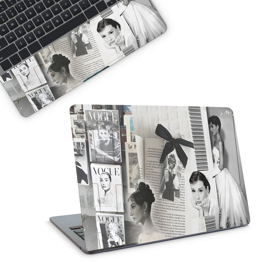 Audrey Hepburn Laptop Skin - laptop skins