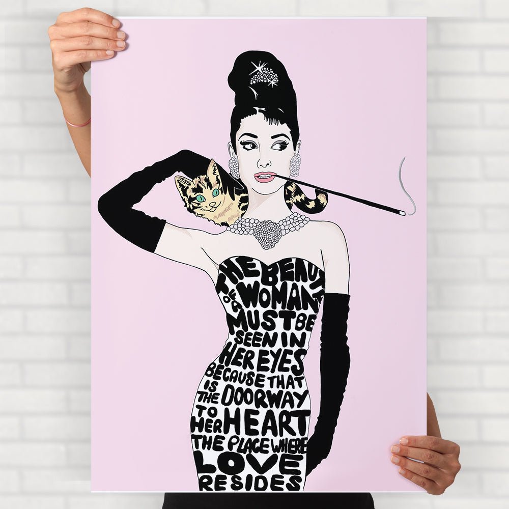Audrey Hepburn Poster - Posters