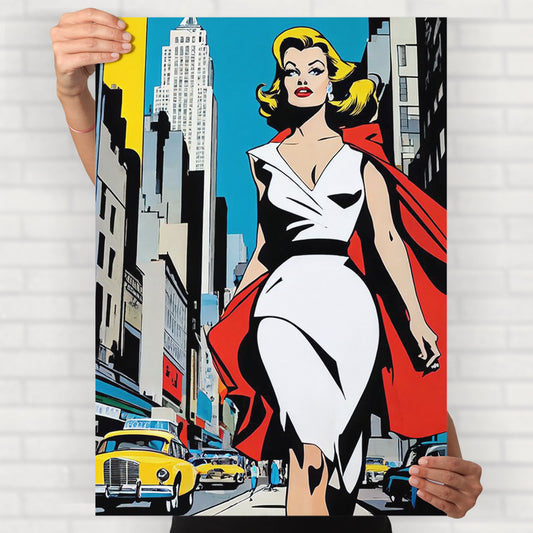 Diva In Manhattan Poster