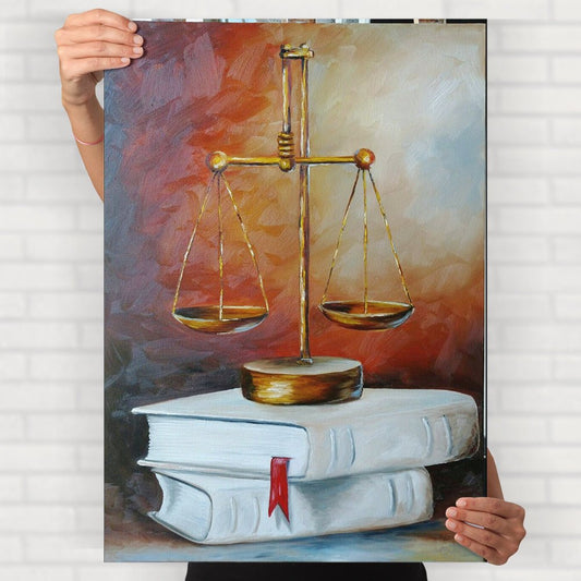 Balance Of Justice Poster - Posters