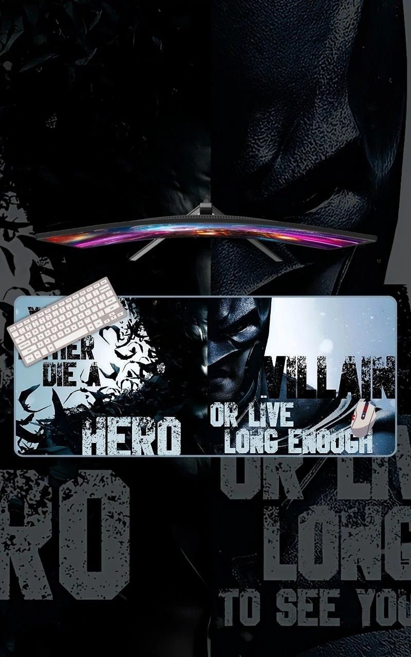 Batman The Dark Knight | Superhero Mousepads | Custom Mousepads | Office Desk Mat & Table Mat | In Pakistan - mousepads