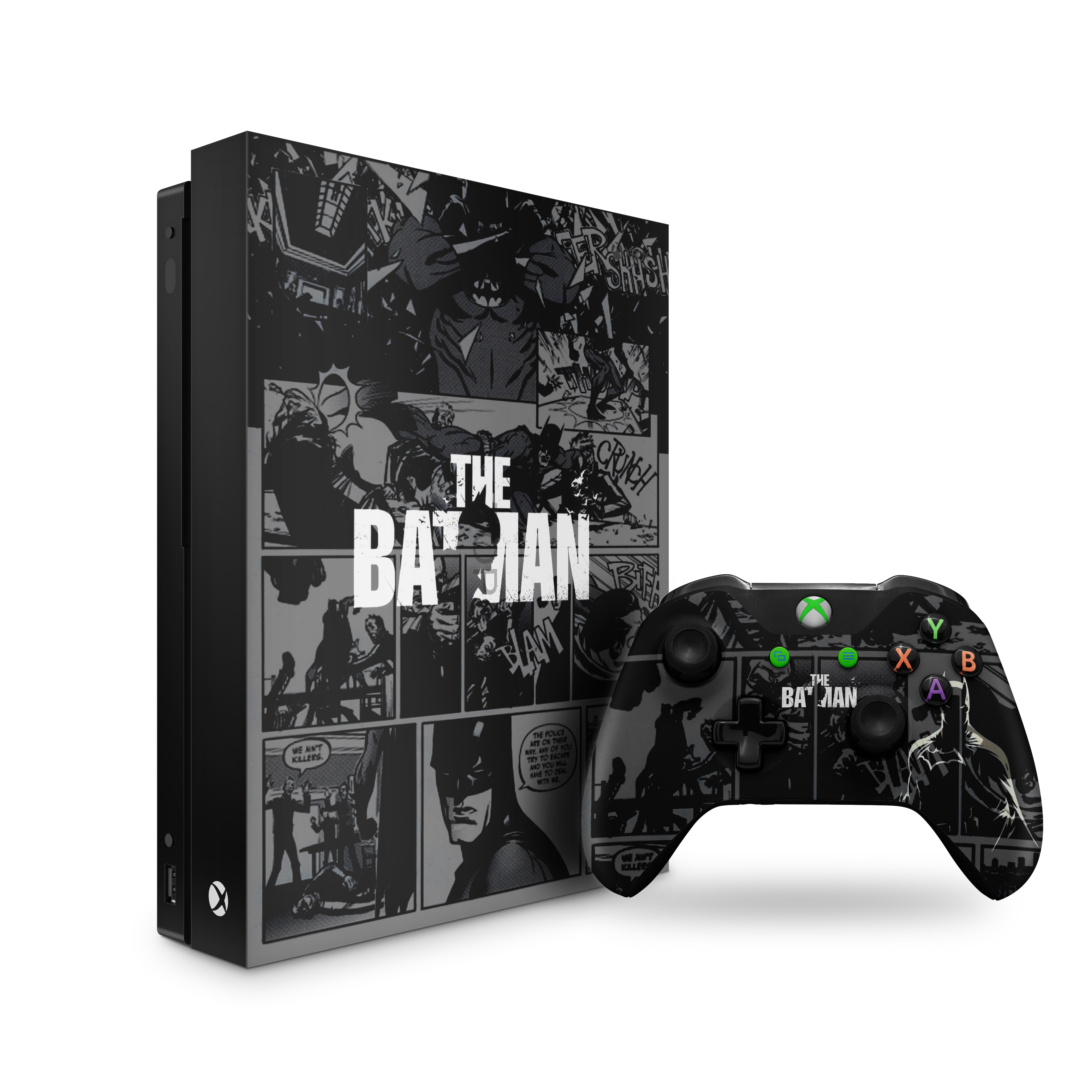 Xbox Design Lab Batman Controller Xbox One Controller Skins Batman