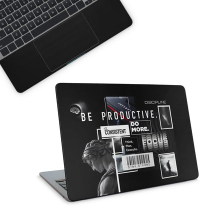 Be Productive Laptop Skin - laptop skins