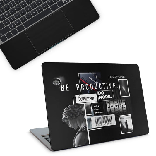Be Productive Laptop Skin - laptop skins