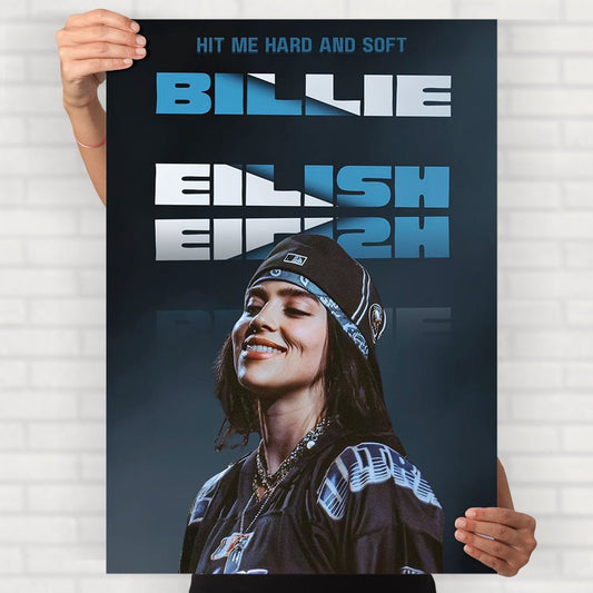 Billie Eilish Pop Poster - Posters