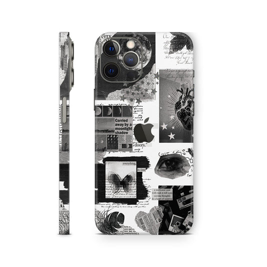 Black Aesthetic iPhone Skin - phone skin