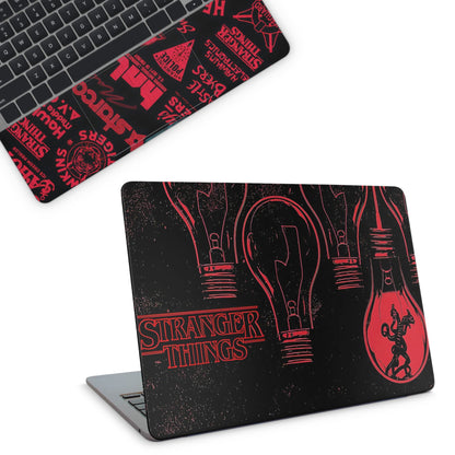 Black Stranger Things Laptop Skin - laptop skins