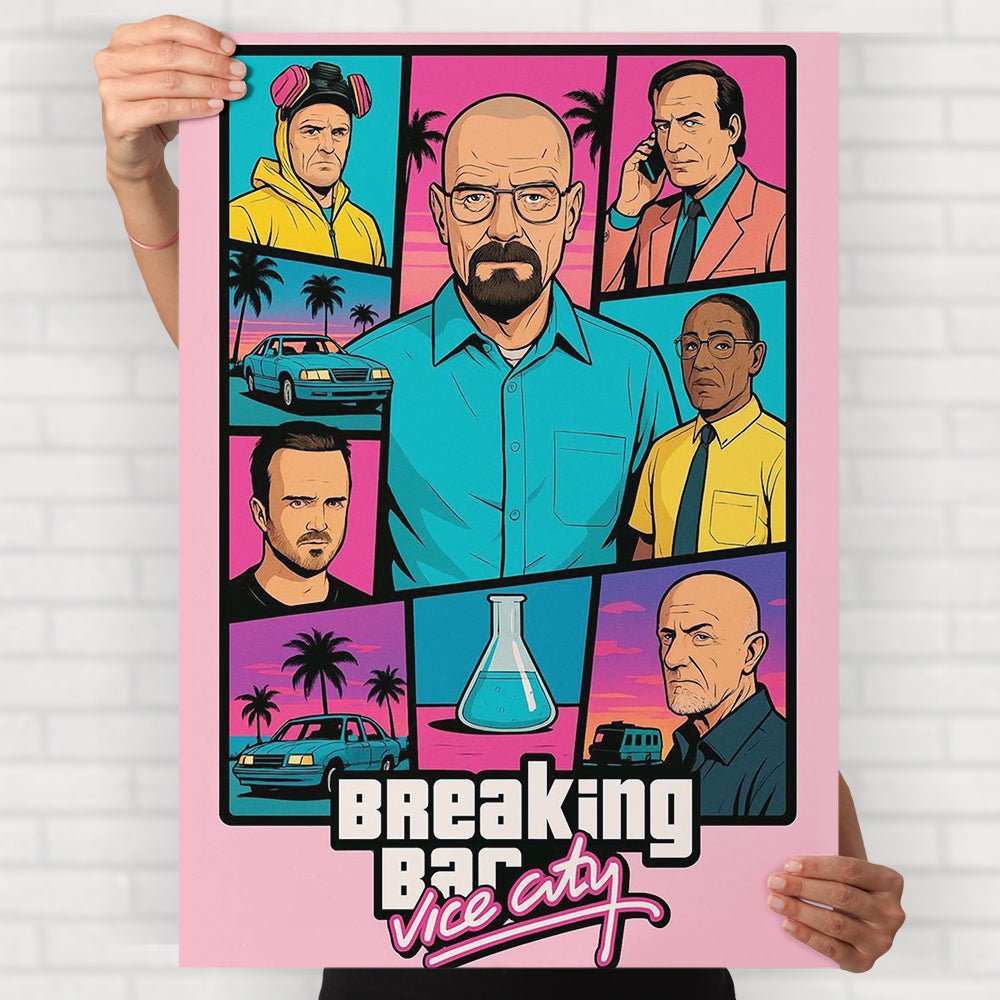 Breaking Bad GTA Poster - Posters