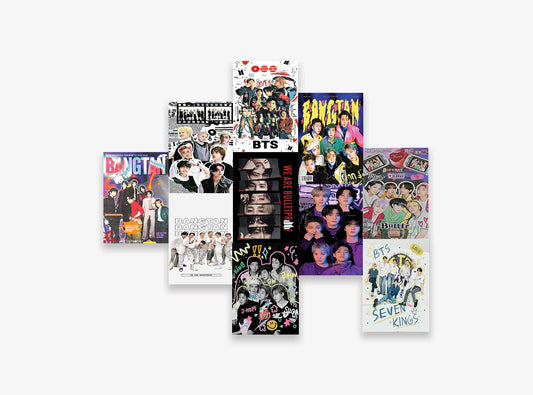 BTS Posters Set (x10 A5) - Poster set