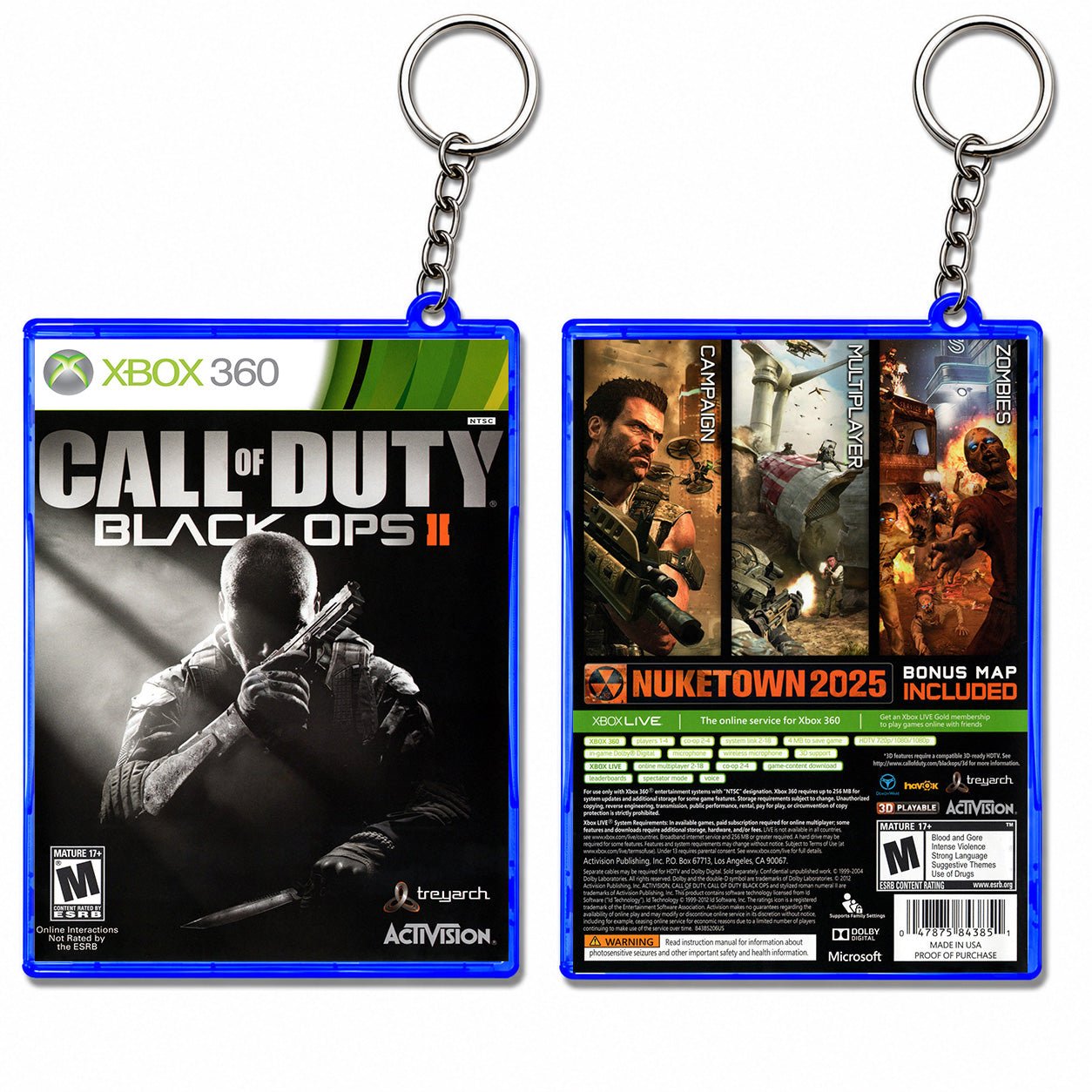Call Of Duty Black Ops II Keychain - Keychains
