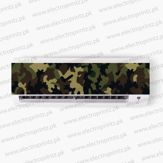 Camouflage AC Sticker - ac sticker