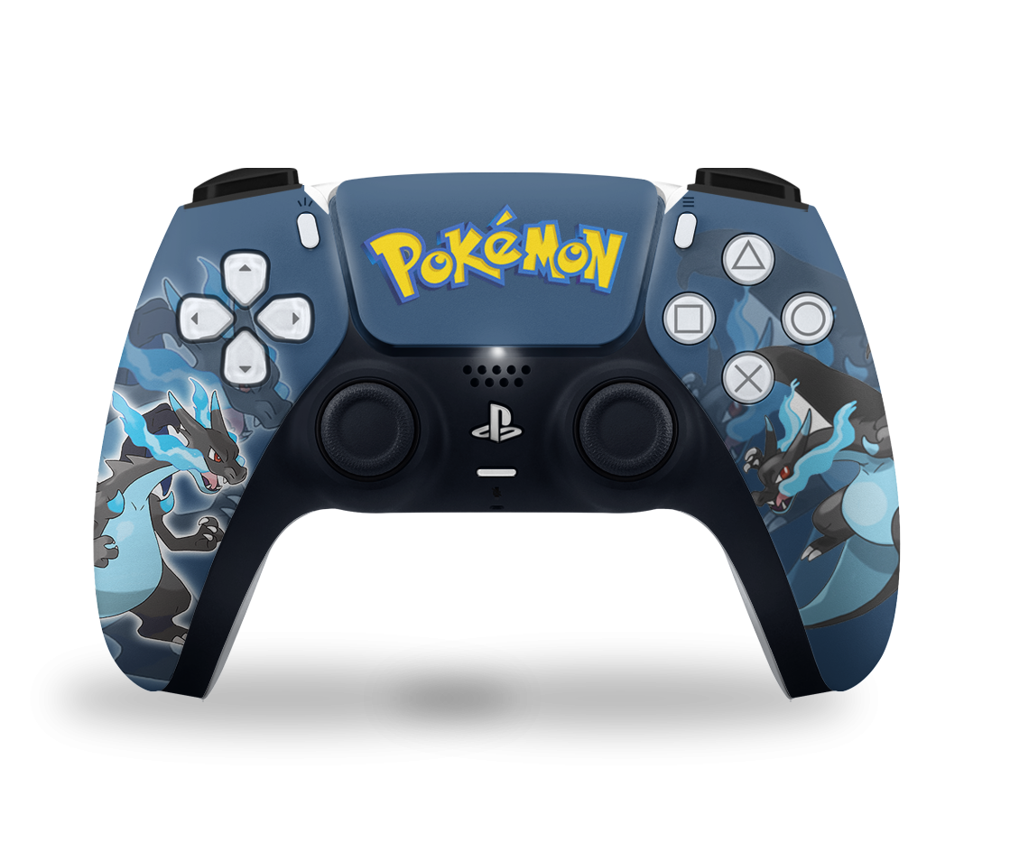 Charizard mega x controller skin 2x