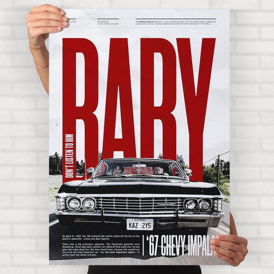 Chevy Impala Poster - Posters