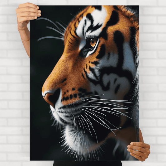 Close-Up Lion Poster - Posters