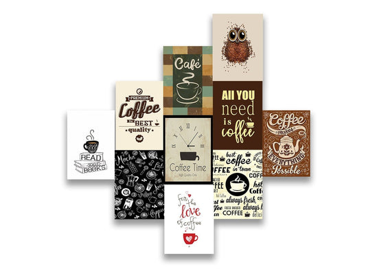 Coffee Poster Set (x10 A5) - Poster set