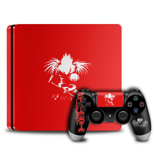 PS4 Deathnote Console and Controller skin Combo (anime)