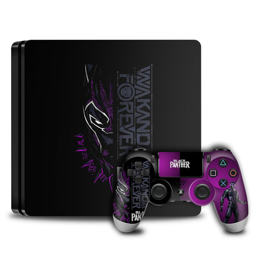 marvel black panther console and Controller skin combo 
