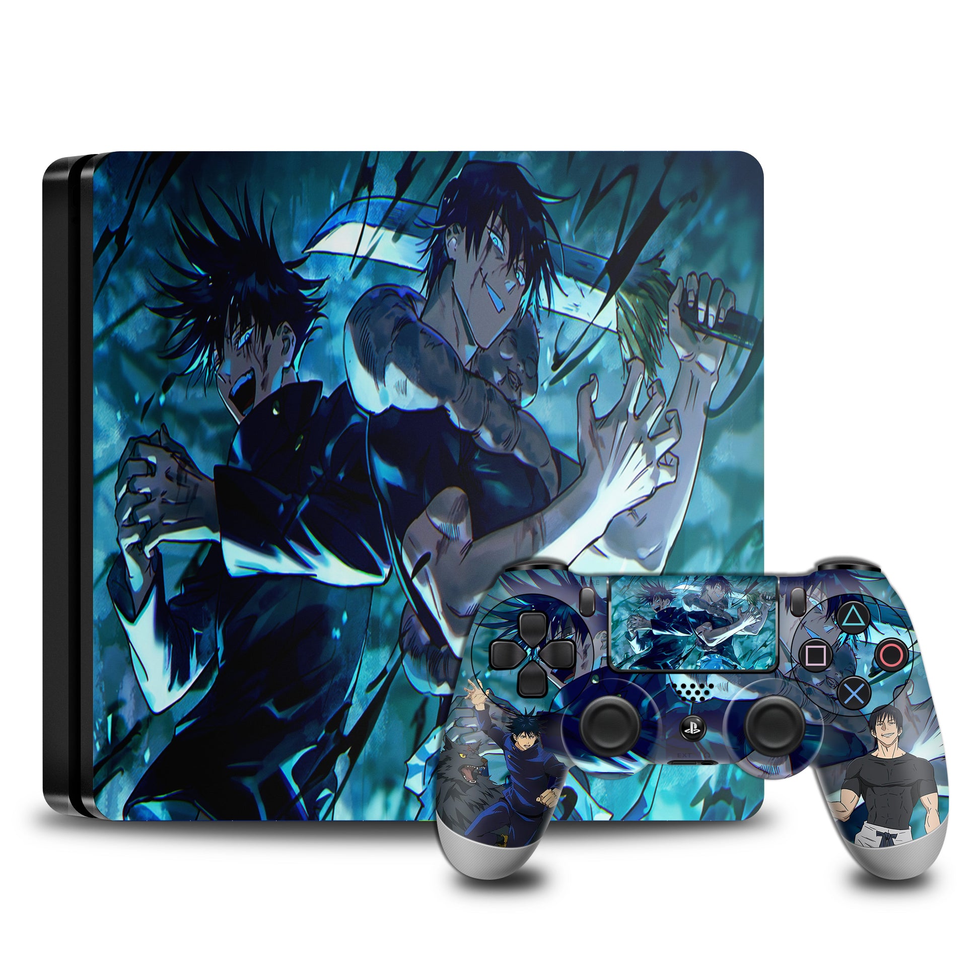 Ps4 Megumi and Toji Console and Controller skin