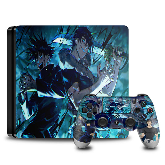 Ps4 Megumi and Toji Console and Controller skin