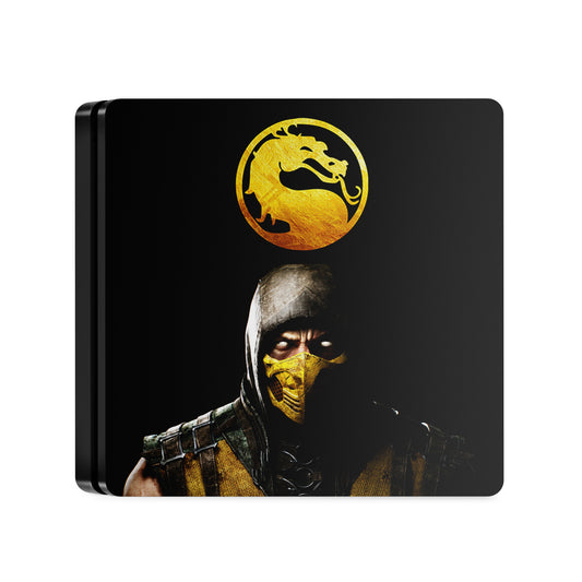 PS4 Scorpion Console skin (Mortal Kombat)
