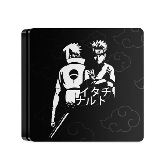 Ps4 Naruto and sasuke Console skin 