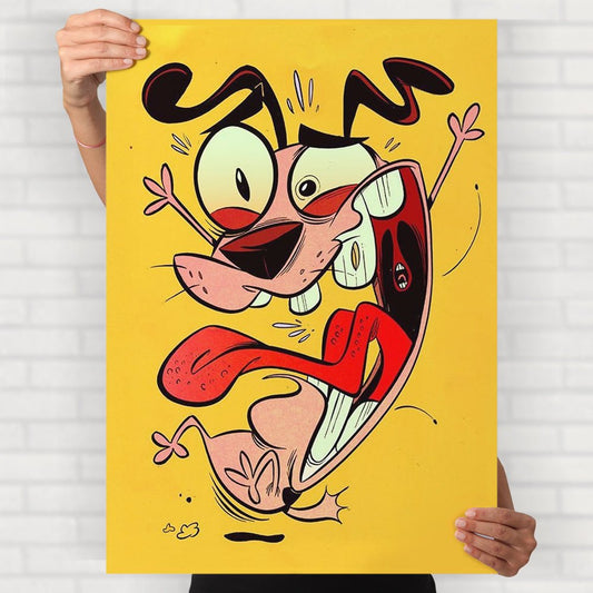 Courage The Cowardly Dog Poster - Posters