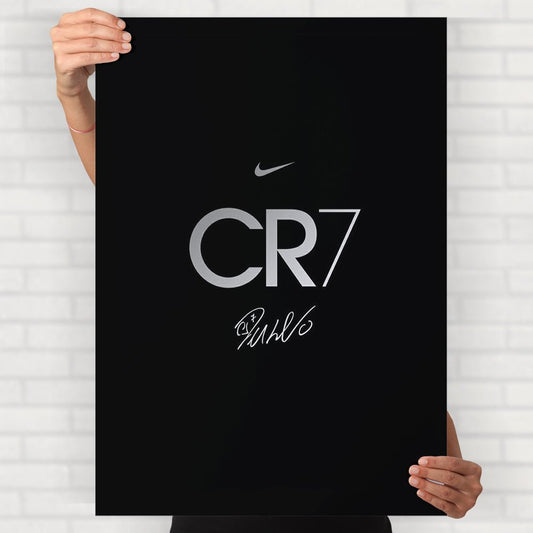 CR7 Autograph Poster - Posters