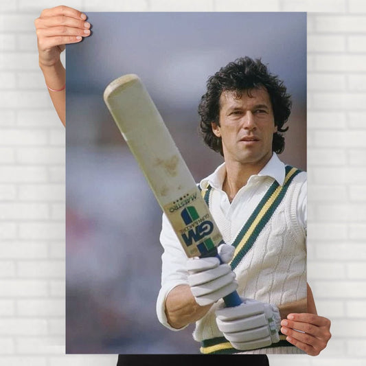 Cricket Imran Khan Poster - Posters