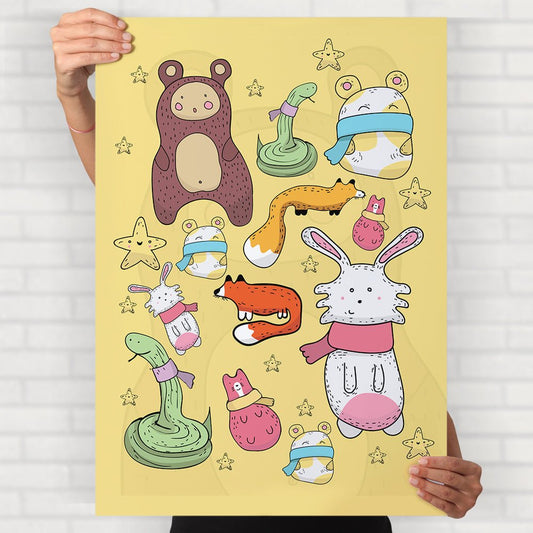 Cute Animals Poster - Posters