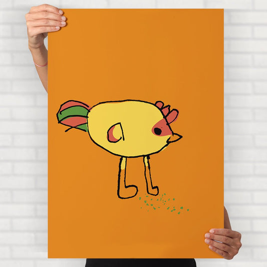 Cute Chicken Poster - Posters