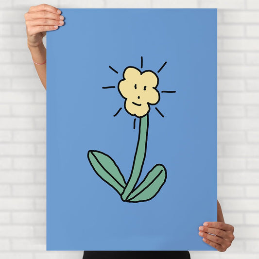 Cute Flower Poster - Posters