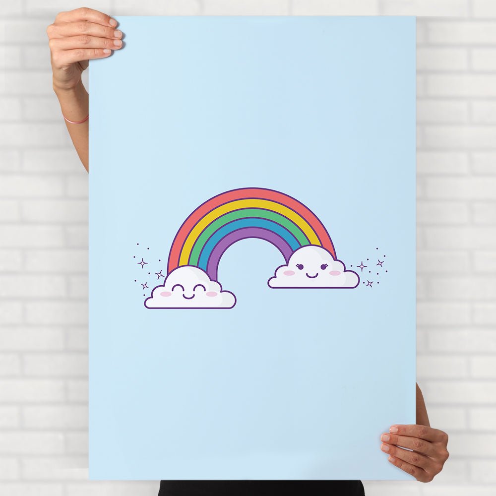 Cute Rainbow Poster - Posters