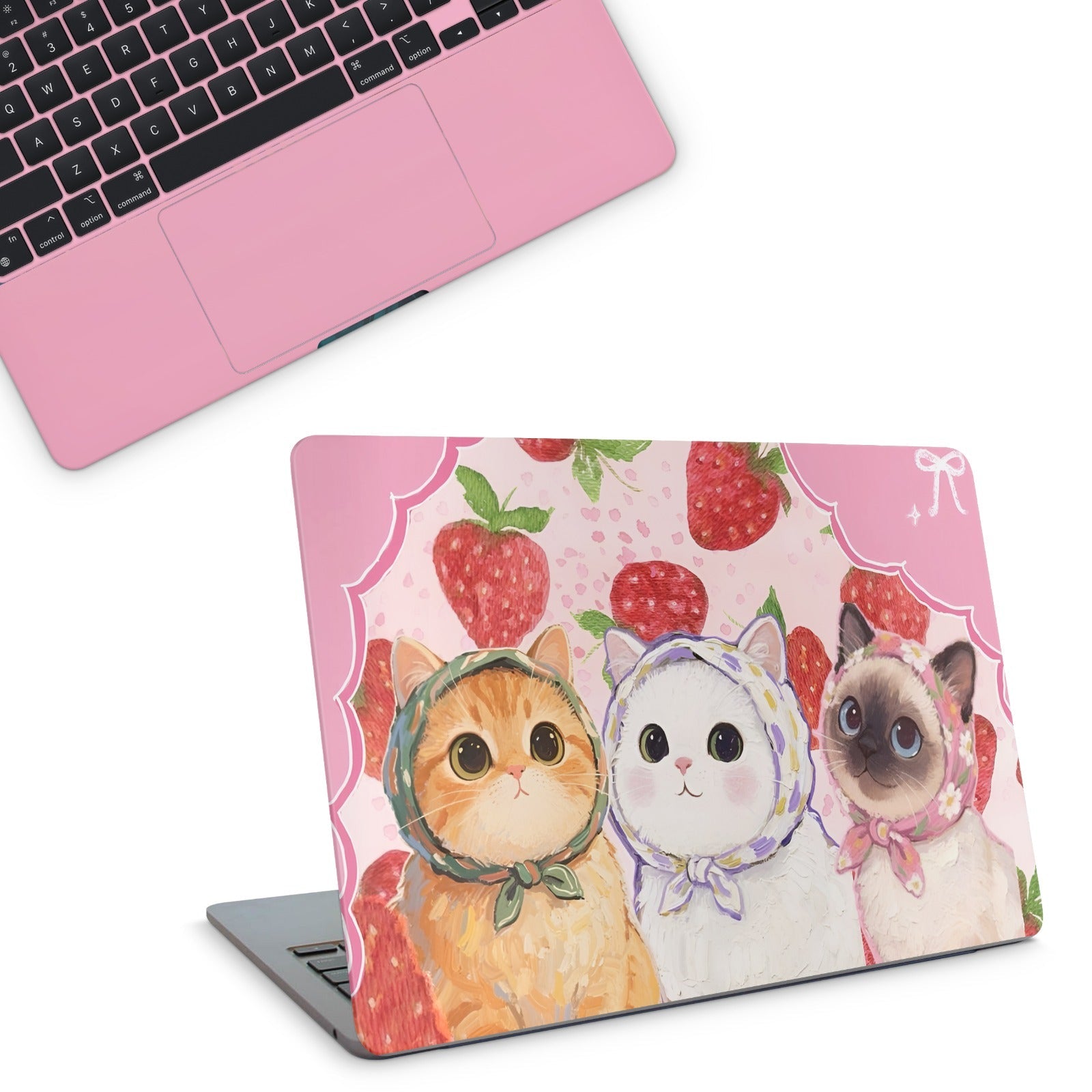 Cutesy Cats Macbook Skin - macbook skins